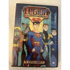Legion of the Superheroes Volume 1 Dvd Full‎ Screen 4 Episodes